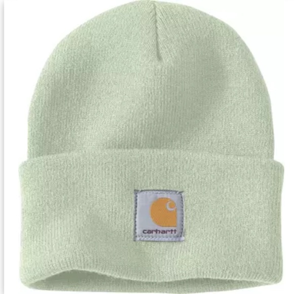 Carrhart Acrylic Watch Hat in Tender Greens OSFM - Picture 2 of 4